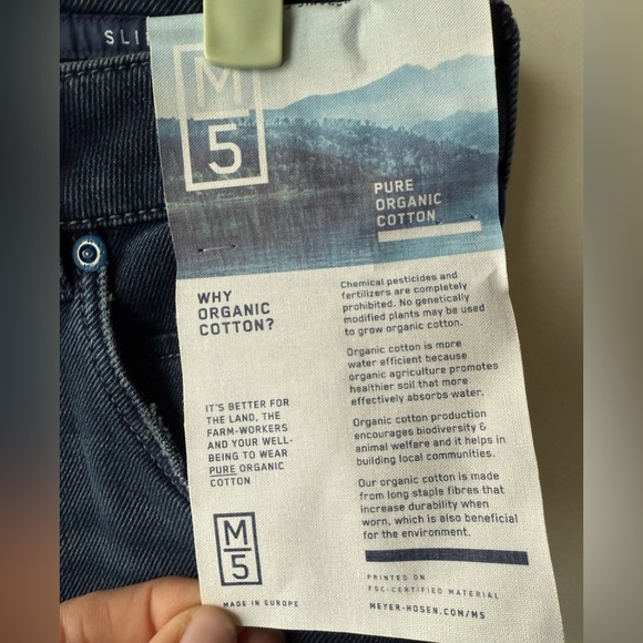 Meyer M5 Jeans • Slim size 33x32 • NWT - Picture 4 of 9